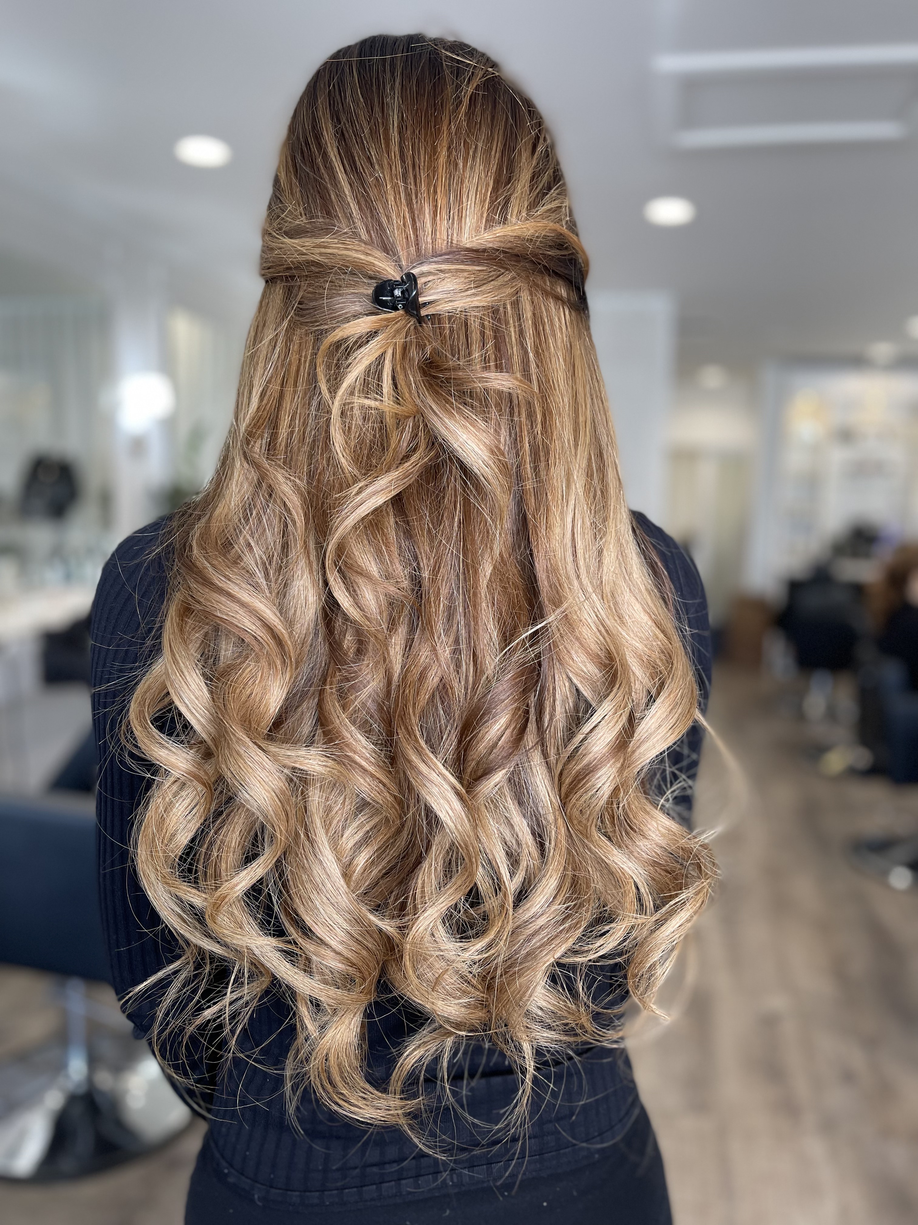 Hair color by Rose